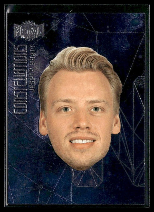Hockey single: Jesper Bratt #CN-20 (Constellations) from 2023-24 Upper Deck Metal Universe