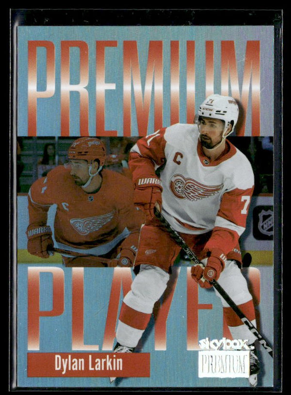 Skybox Premium Player Dylan Larkin /4 of 40 PP #4 hockey single