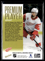 2023-24 Skybox Metal Universe Hockey Premium Player #4 Dylan Larkin /4 of 40 PP (2)