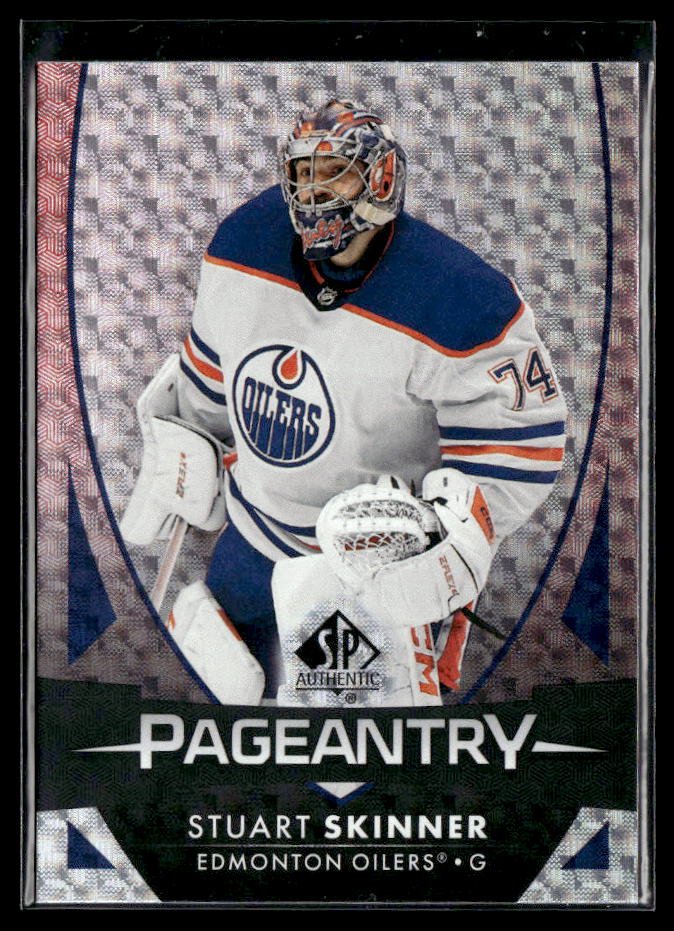 2023-24 Upper Deck SP Authentic Pageantry Stuart Skinner #P-41 hockey single
