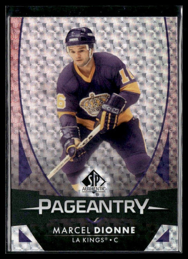 2023-24 Upper Deck SP Authentic Pageantry Marcel Dionne #P-58 hockey single