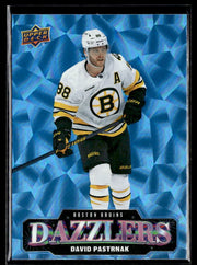 Hockey single: David Pastrnak #DZ-24 (Dazzlers) from 2026-27 Upper Deck Series 1