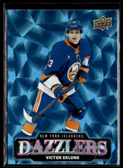 Victor Eklund - #DZ-7 Dazzlers hockey card from 2026-27 Upper Deck Series 1