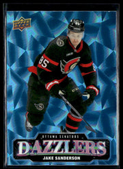 2026-27 Upper Deck Series 1 Dazzlers Jake Sanderson #DZ-30 hockey single