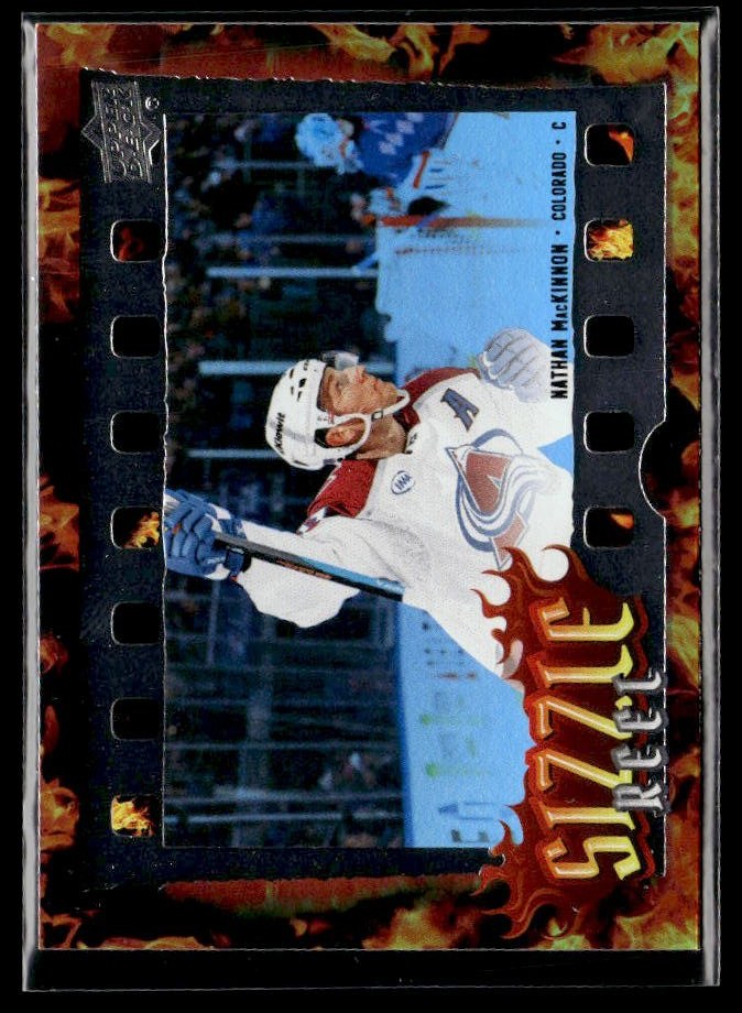 Nathan MacKinnon - #SR-26 Sizzle Reel hockey card from 2026-27 Upper Deck Series 1