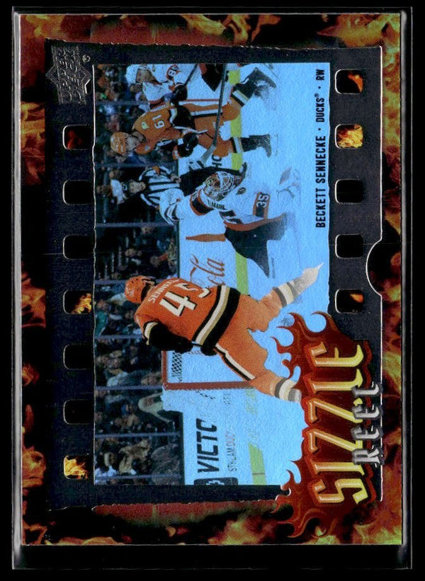 Beckett Sennecke - #SR-18 Sizzle Reel hockey card from 2026-27 Upper Deck Series 1