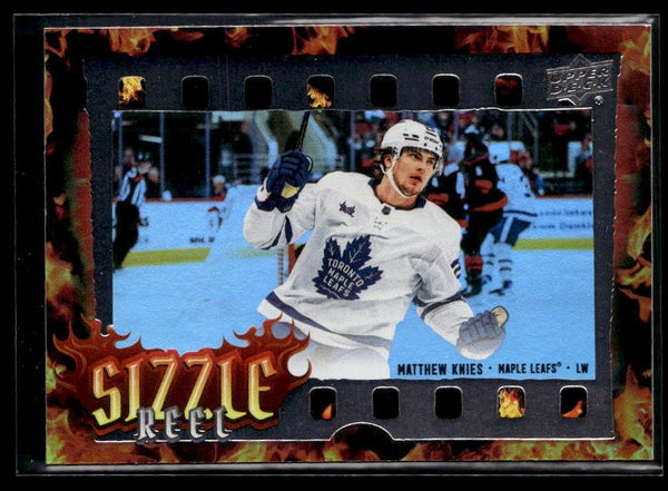 Matthew Knies - #SR-1 Sizzle Reel hockey card from 2026-27 Upper Deck Series 1