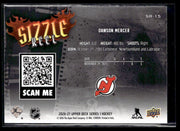 2026-27 Upper Deck Series 1 Hockey Sizzle Reel #SR-15 Dawson Mercer (2)