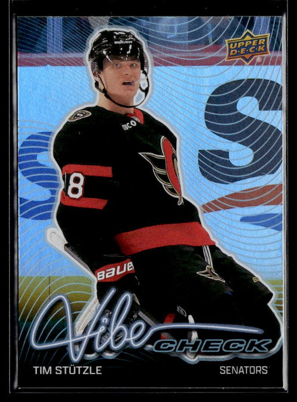 2026-27 Upper Deck Series 1 Vibe Check Tim Stützle #VC-29 hockey single