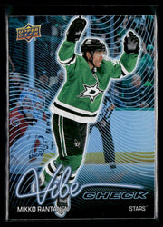 2026-27 Upper Deck Series 1 Vibe Check Mikko Rantanen #VC-35 hockey single