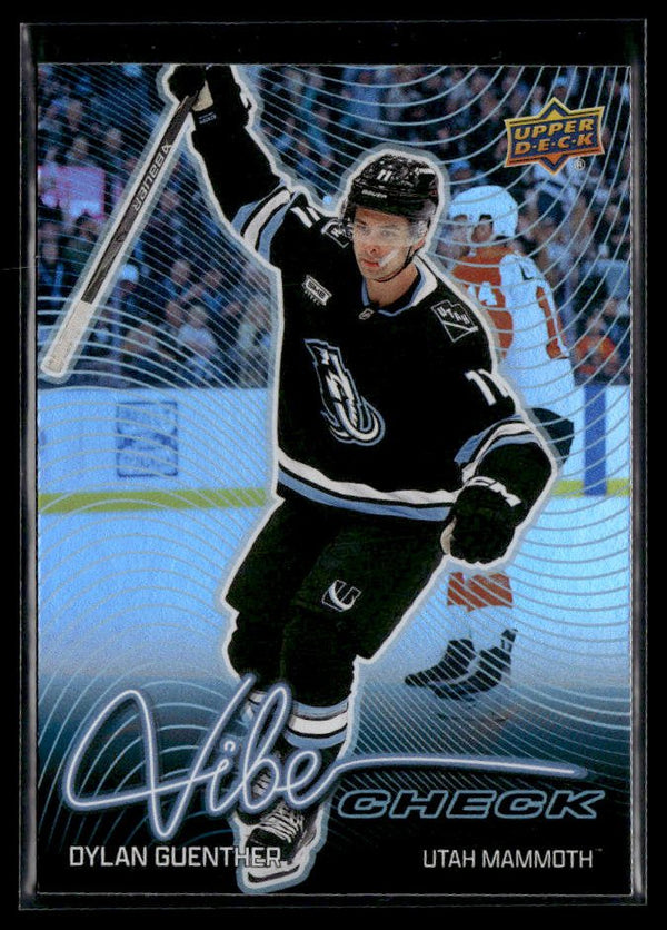 2026-27 Upper Deck Series 1 Vibe Check Dylan Guenther #VC-16 hockey single