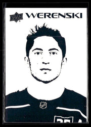 Zach Werenski - #ST-53 Stencils hockey card from 2026-27 Upper Deck Series 1