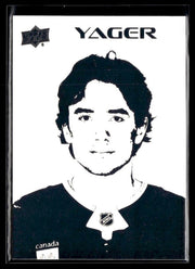 2026-27 Upper Deck Series 1 Stencils Brayden Yager #ST-56 hockey single