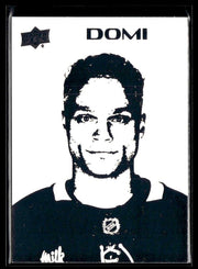 Hockey single: Max Domi #ST-15 (Stencils) from 2026-27 Upper Deck Series 1