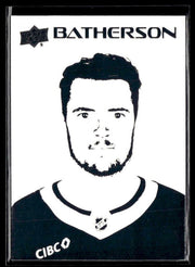 Hockey single: Drake Batherson #ST-92 (Stencils) from 2026-27 Upper Deck Series 1
