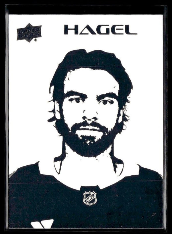 Brandon Hagel - #ST-46 Stencils hockey card from 2026-27 Upper Deck Series 1