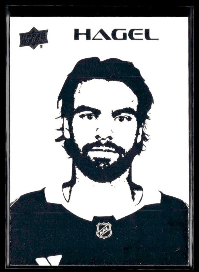 Brandon Hagel - #ST-46 Stencils hockey card from 2026-27 Upper Deck Series 1