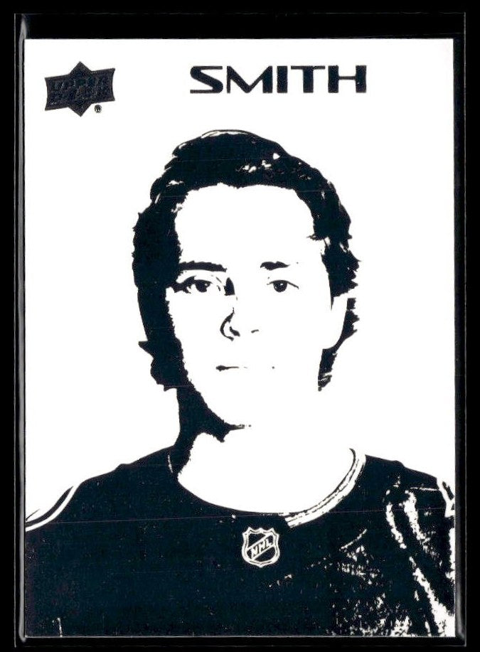 2026-27 Upper Deck Series 1 Stencils Will Smith #ST-76 hockey single