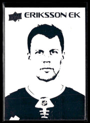 Joel Eriksson Ek - #ST-26 Stencils hockey card from 2026-27 Upper Deck Series 1