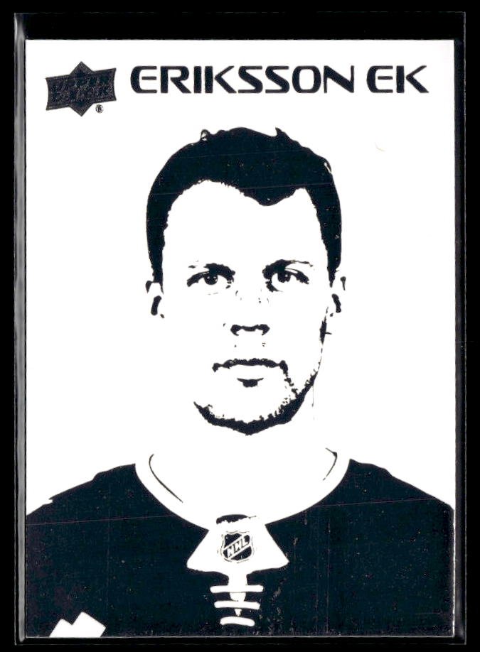 Joel Eriksson Ek - #ST-26 Stencils hockey card from 2026-27 Upper Deck Series 1