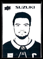 2026-27 Upper Deck Series 1 Stencils Nick Suzuki #ST-7 hockey single