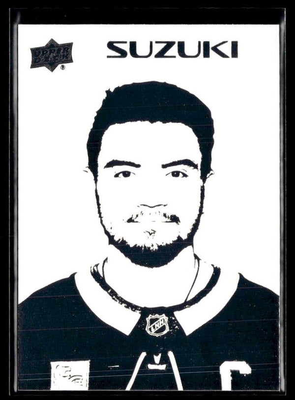 2026-27 Upper Deck Series 1 Stencils Nick Suzuki #ST-7 hockey single