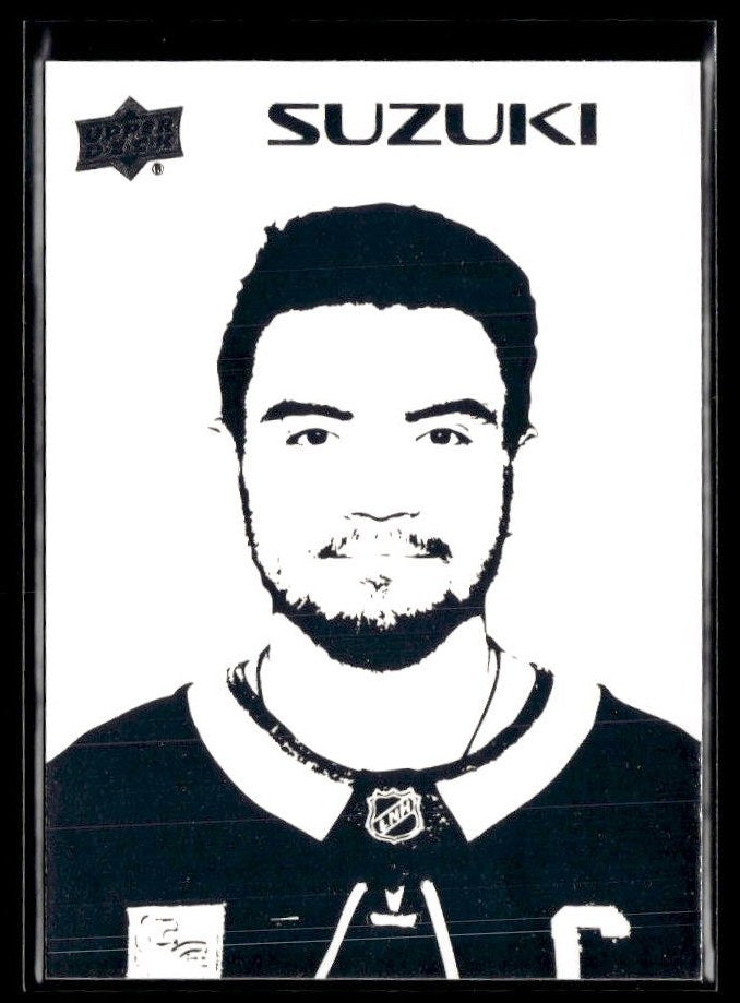 2026-27 Upper Deck Series 1 Stencils Nick Suzuki #ST-7 hockey single