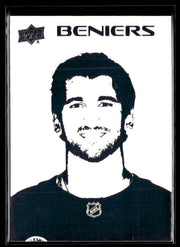 2026-27 Upper Deck Series 1 Stencils Matty Beniers #ST-8 hockey single