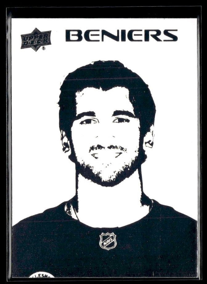 2026-27 Upper Deck Series 1 Stencils Matty Beniers #ST-8 hockey single