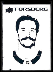 Hockey single: Filip Forsberg #ST-83 (Stencils) from 2026-27 Upper Deck Series 1
