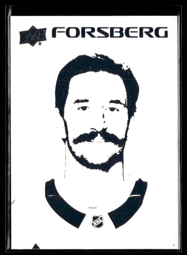 Hockey single: Filip Forsberg #ST-83 (Stencils) from 2026-27 Upper Deck Series 1