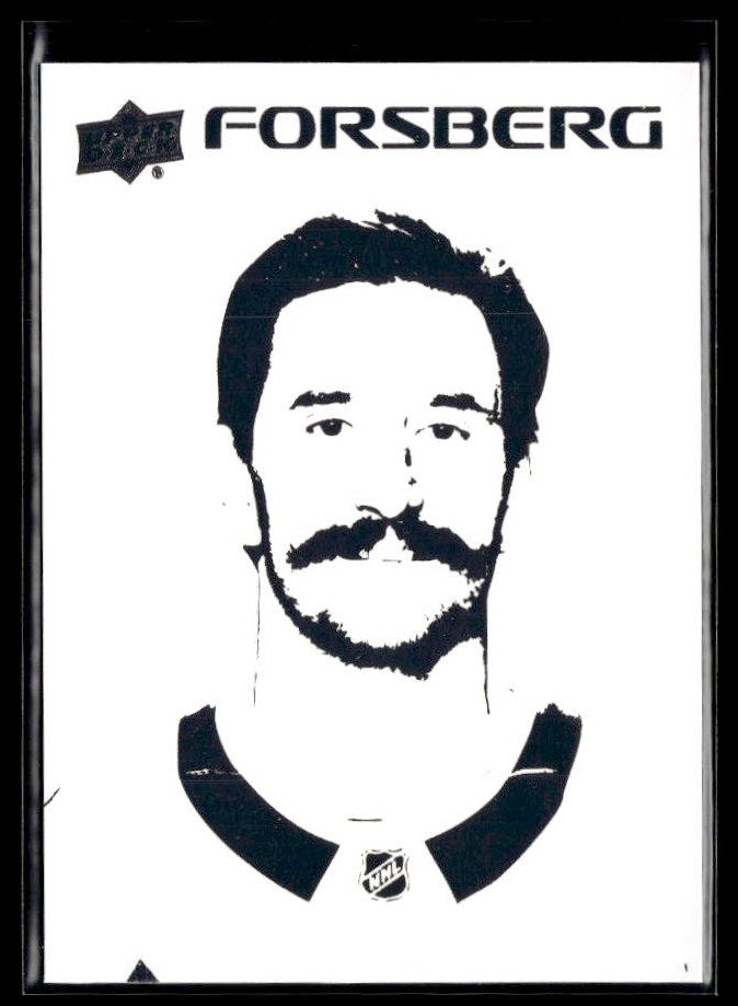 Hockey single: Filip Forsberg #ST-83 (Stencils) from 2026-27 Upper Deck Series 1