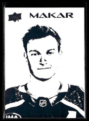 Hockey single: Cale Makar #ST-45 (Stencils) from 2026-27 Upper Deck Series 1