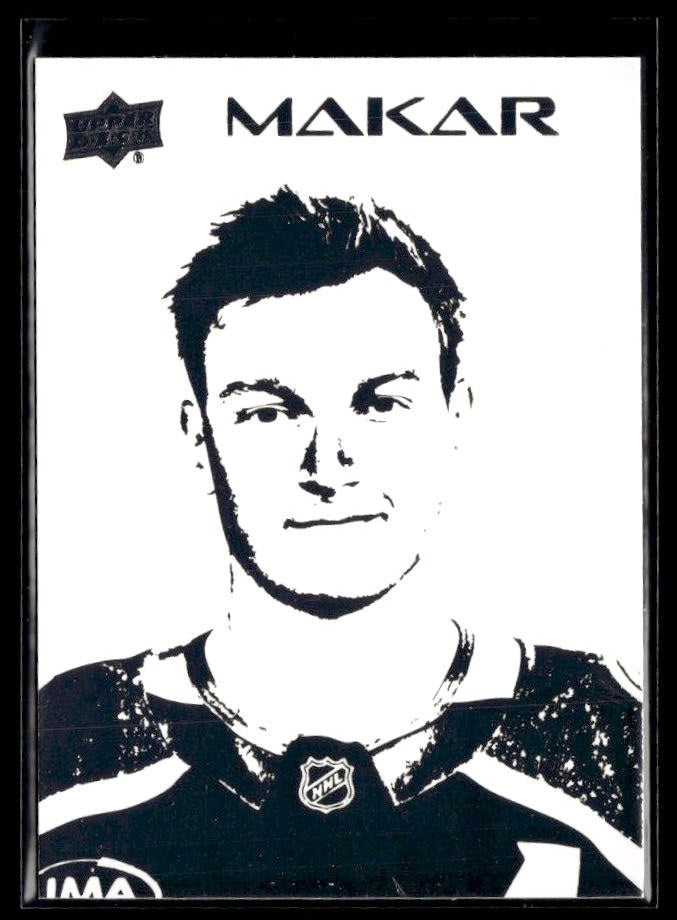 Hockey single: Cale Makar #ST-45 (Stencils) from 2026-27 Upper Deck Series 1