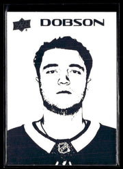 Hockey single: Noah Dobson #ST-22 (Stencils) from 2026-27 Upper Deck Series 1