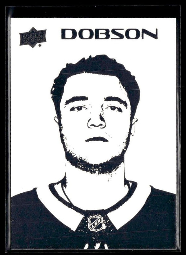 Hockey single: Noah Dobson #ST-22 (Stencils) from 2026-27 Upper Deck Series 1