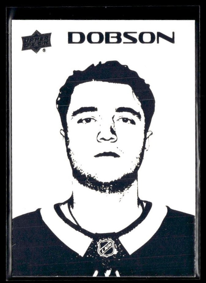 Hockey single: Noah Dobson #ST-22 (Stencils) from 2026-27 Upper Deck Series 1