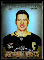 Sidney Crosby - #P-30 UD Portraits hockey card from 2026-27 Upper Deck Series 1