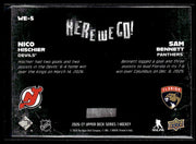 2026-27 Upper Deck Series 1 Hockey Here We Go #WE-5 Nico Hischier (2)