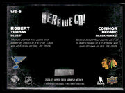 2026-27 Upper Deck Series 1 Hockey Here We Go! #WE-9 Robert Thomas (2)