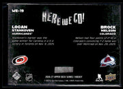 2026-27 Upper Deck Series 1 Hockey Here We Go! Logan Stankoven / Brock Nelson (2)