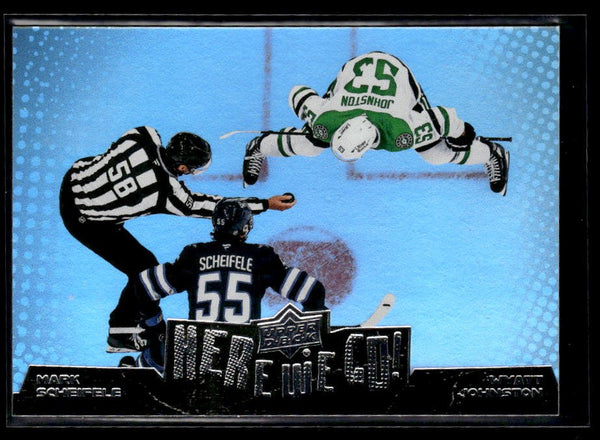 2026-27 Upper Deck Series 1 Here We Go! Mark Scheifele #WE-4 hockey single
