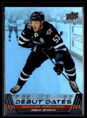 Danil Zhilkin RC - #DD-15 Debut Dates hockey card from 2026-27 Upper Deck Series 1
