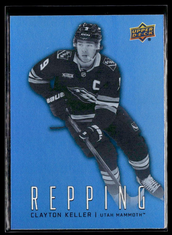Hockey single: Clayton Keller #RP-17 (Repping) from 2026-27 Upper Deck Series 1
