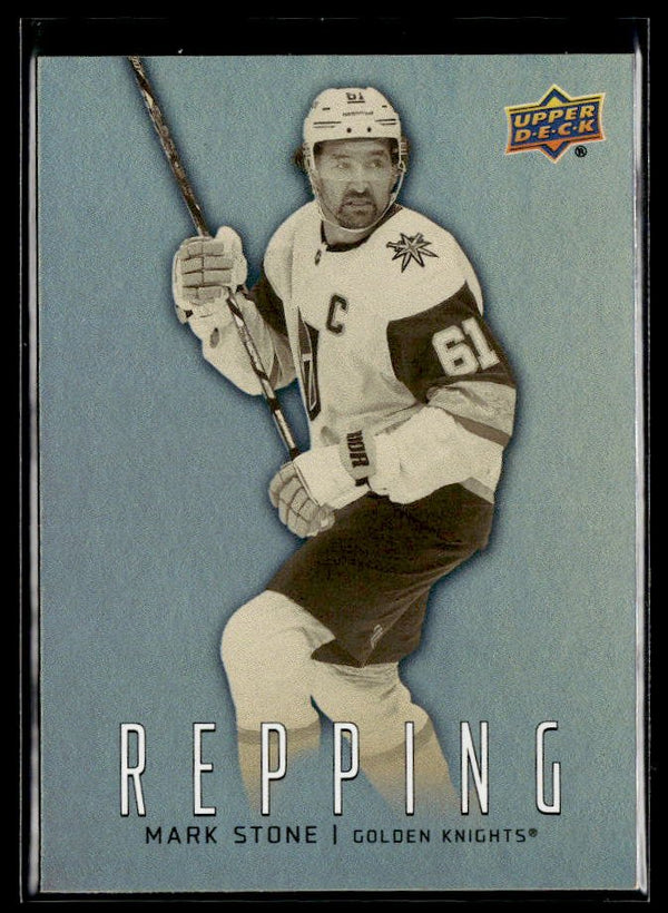 Hockey single: Mark Stone #RP-20 (Repping) from 2026-27 Upper Deck Series 1