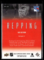 2026-27 Upper Deck Series 1 Hockey Repping #RP-28 Igor Shesterkin (2)