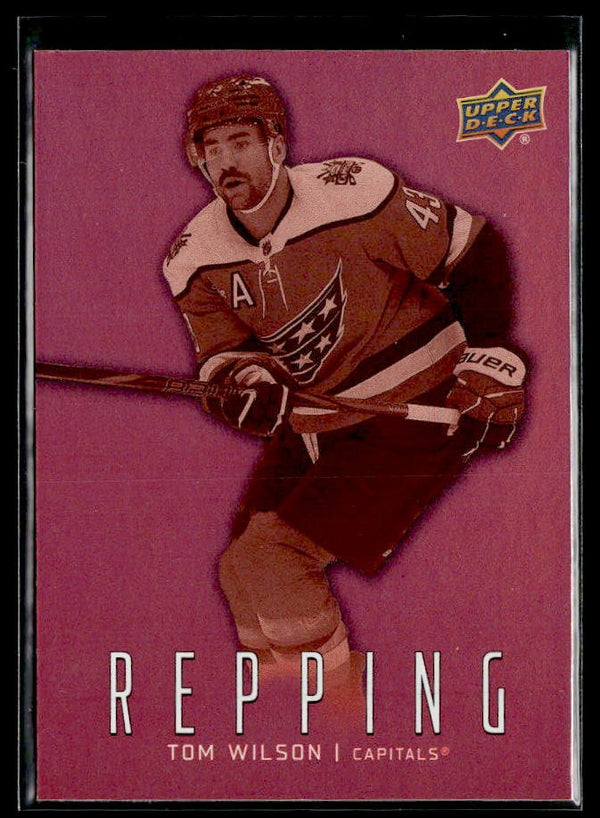 Hockey single: Tom Wilson #RP-32 (Repping) from 2026-27 Upper Deck Series 1