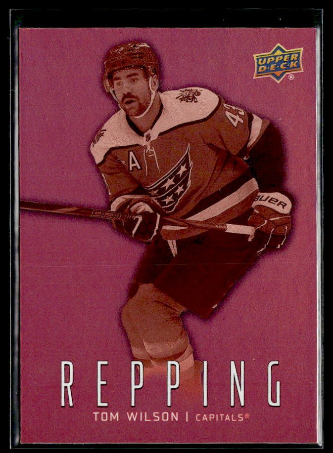 Hockey single: Tom Wilson #RP-32 (Repping) from 2026-27 Upper Deck Series 1
