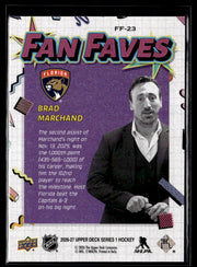 2026-27 Upper Deck Series 1 Hockey Fan Faves #FF-23 Brad Marchand (2)