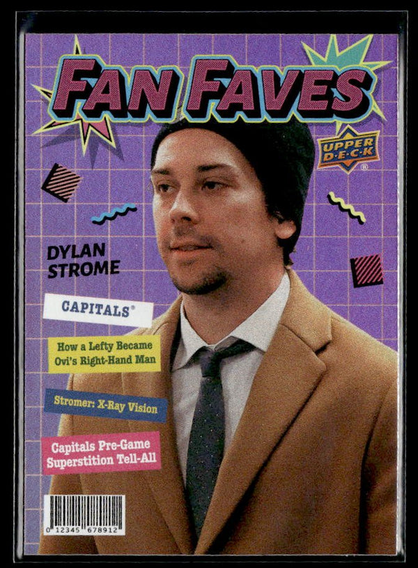 Dylan Strome - #FF-21 Fan Faves hockey card from 2026-27 Upper Deck Series 1